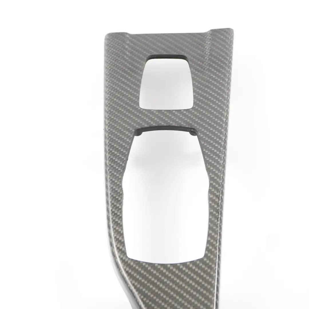 Centre Console Decor Trim Lever Cover Carbon Fibre to BMW F33 LCI F83 M4 with Part number 8046118 BMW F33 LCI F83 M4 Centre Console Decor Trim Lever Cover Carbon Fibre - SKU rhd-8046118-1 - Part number 8046118