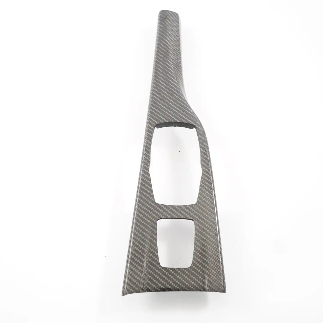 Centre Console Decor Trim Lever Cover Carbon Fibre to BMW F33 LCI F83 M4 with Part number 8046118 BMW F33 LCI F83 M4 Centre Console Decor Trim Lever Cover Carbon Fibre - SKU rhd-8046118-1 - Part number 8046118