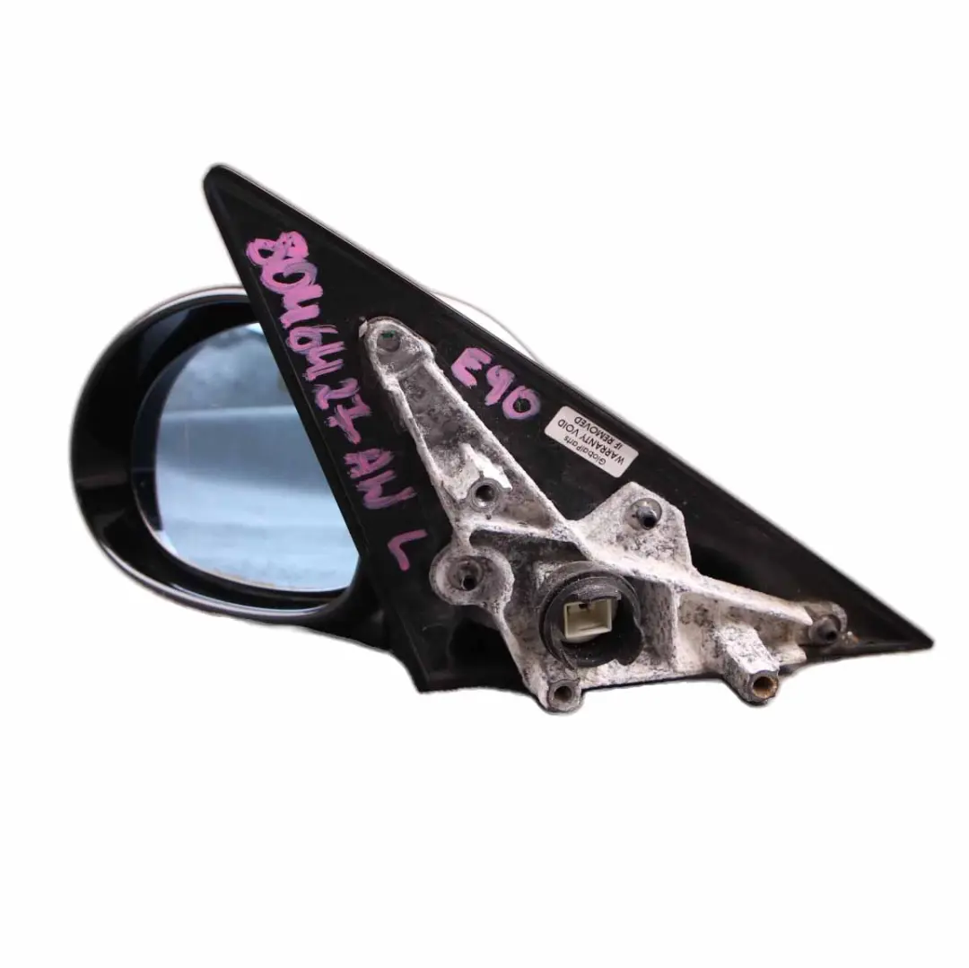  Wing Mirror BMW E90 E91 M Sport High Gloss Heated Left Door N/S Alpine White - SKU rhd-8046427-AW - Part number 8046427