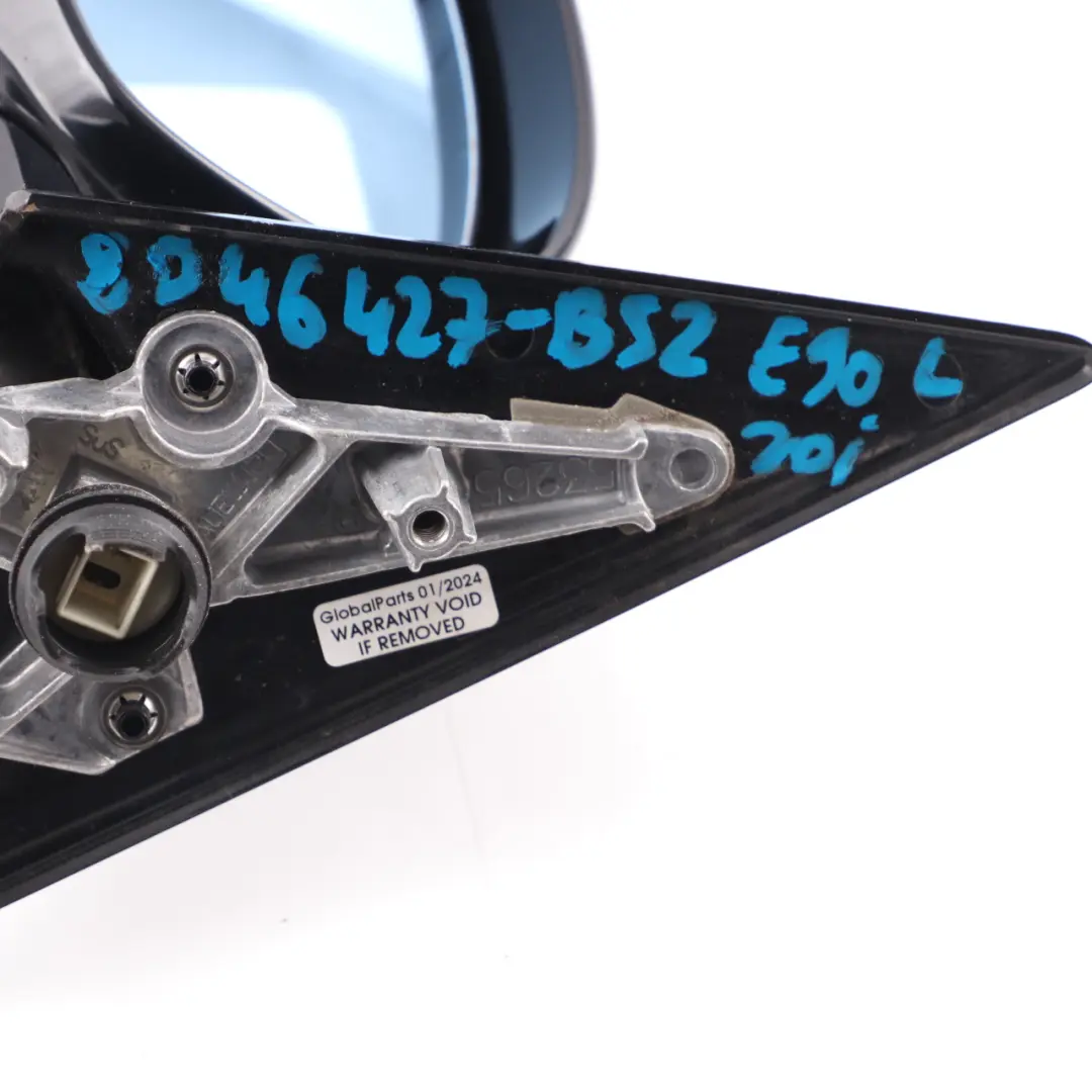 Wing Mirror BMW E90 E91 M Sport High Gloss Heated Left N/S Black Sapphire - 475 to with Part number 8046427 Wing Mirror BMW E90 E91 M Sport High Gloss Heated Left N/S Black Sapphire - 475 - SKU rhd-8046427-BS2 - Part number 8046427