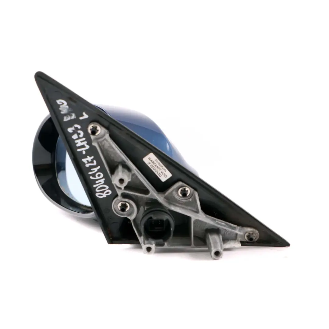 High Gloss Heated Left N/S Wing Mirror Le Mans Blue to BMW 3 Series 3 E90 M Sport with Part number 8046427 BMW 3 Series 3 E90 M Sport High Gloss Heated Left N/S Wing Mirror Le Mans Blue - SKU rhd-8046427-LMB3 - Part number 8046427