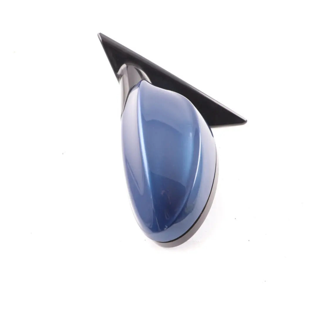 BMW E90 Wing Mirror M Sport High Gloss Heated Left N/S Le Mans Blue - 381 - SKU rhd-8046427-LMB - Part number 8046427