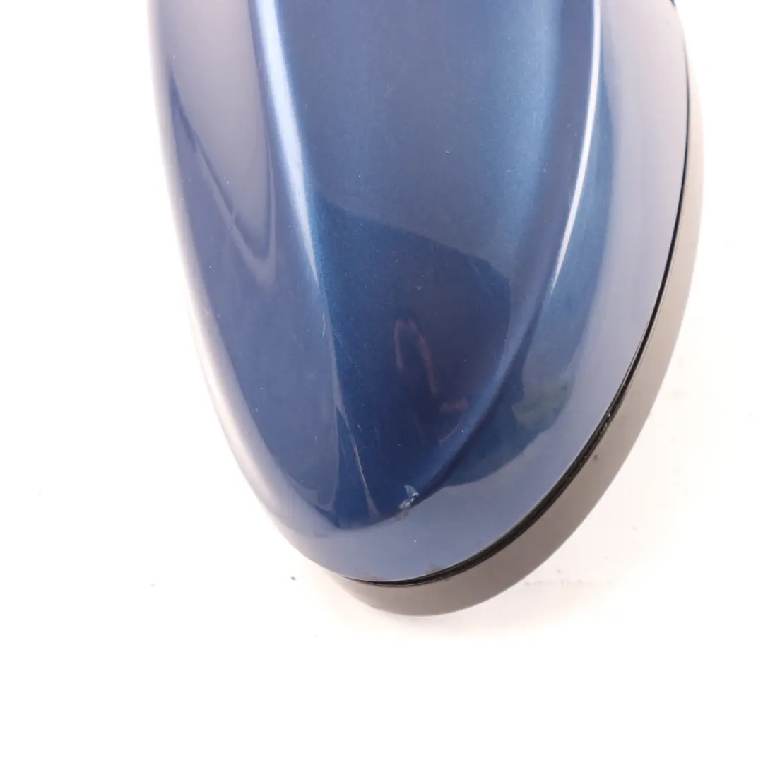 BMW E90 Wing Mirror M Sport High Gloss Heated Left N/S Le Mans Blue - 381 - SKU rhd-8046427-LMB - Part number 8046427