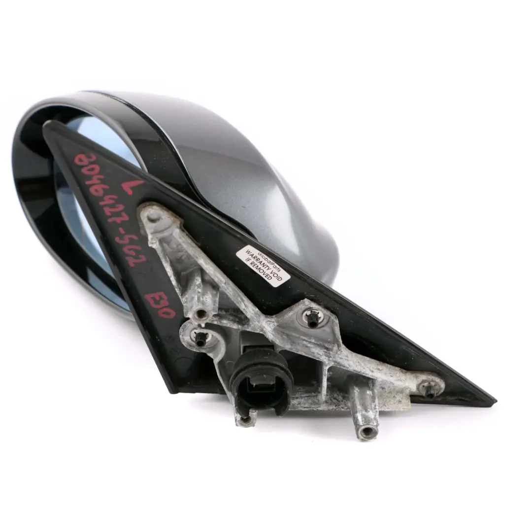 High Gloss Left N/S Wing Mirror Sparkling Graphite to BMW 3 Series 2 E90 M Sport with Part number 8046427 BMW 3 Series 2 E90 M Sport High Gloss Left N/S Wing Mirror Sparkling Graphite - SKU rhd-8046427-SG2 - Part number 8046427