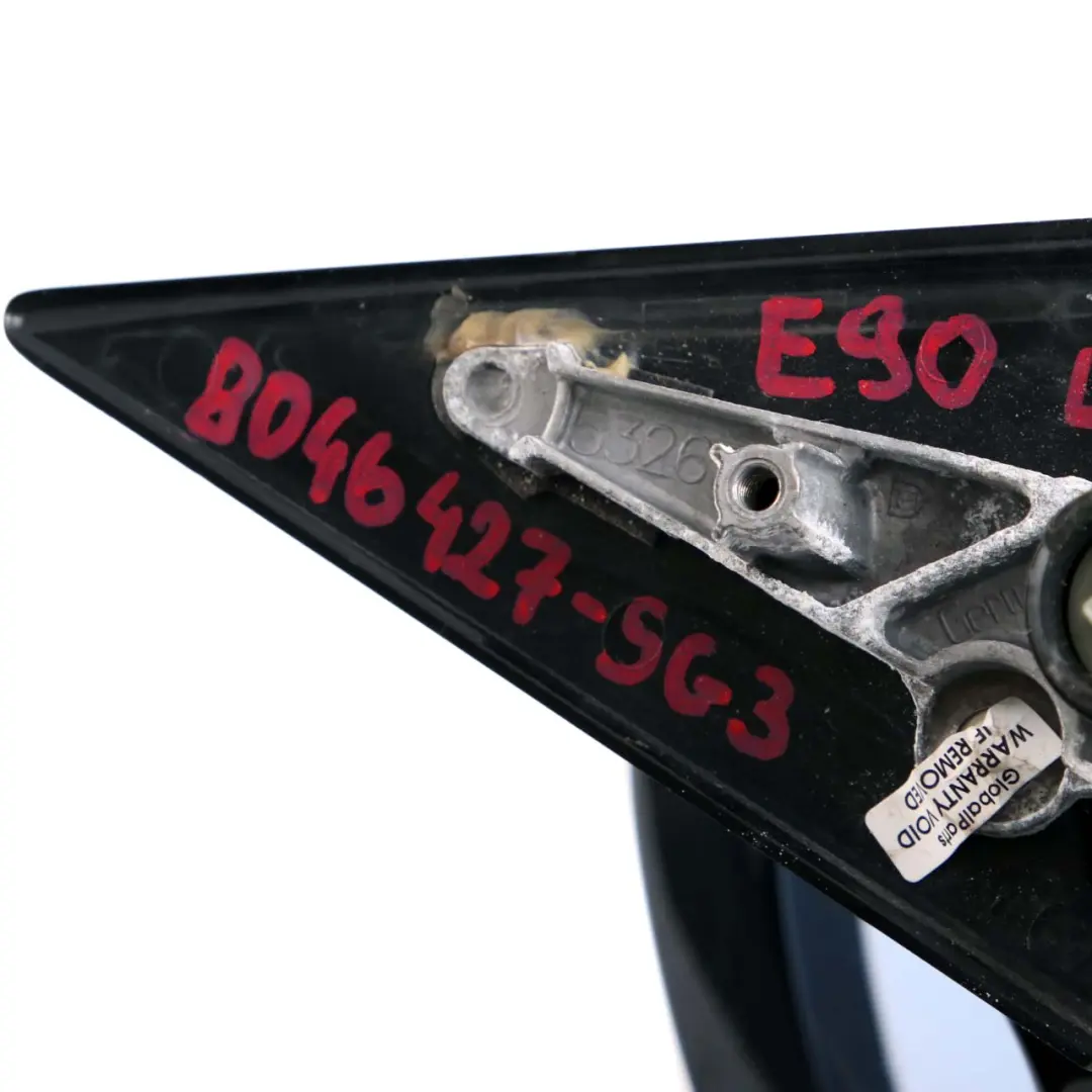 High Gloss Left N/S Wing Mirror Sparkling Graphite to BMW 3 Series 3 E90 M Sport with Part number 8046427 BMW 3 Series 3 E90 M Sport High Gloss Left N/S Wing Mirror Sparkling Graphite - SKU rhd-8046427-SG3 - Part number 8046427