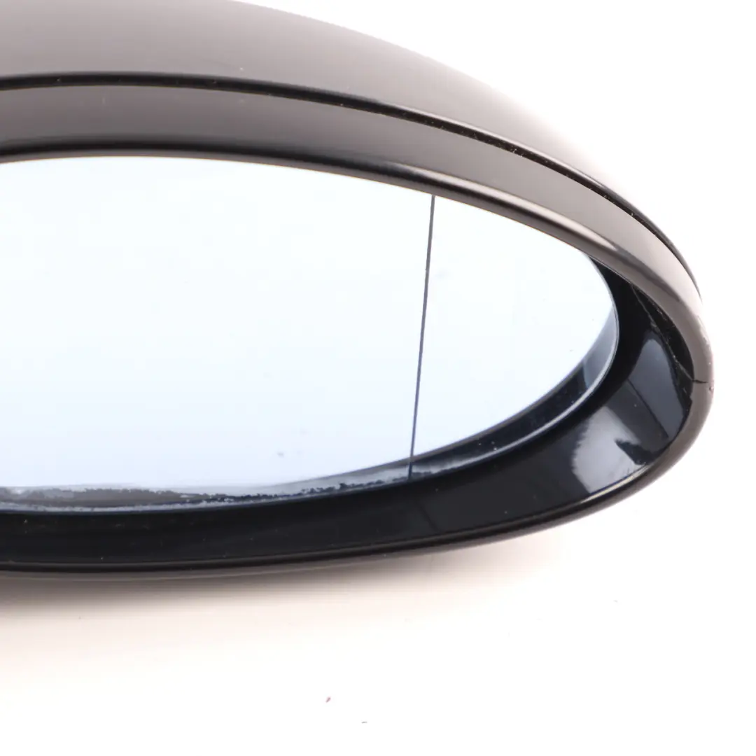 BMW E90 M Sport High Gloss Right Wing Mirror O/S Black Sapphire - 475 - SKU rhd-8046428-BS1 - Part number 8046428