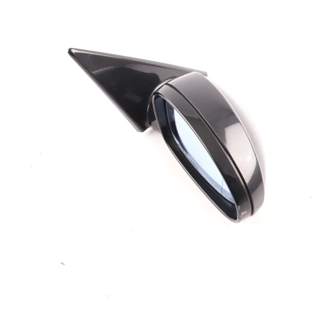 BMW E90 M Sport High Gloss Right Wing Mirror O/S Black Sapphire - 475 - SKU rhd-8046428-BS1 - Part number 8046428
