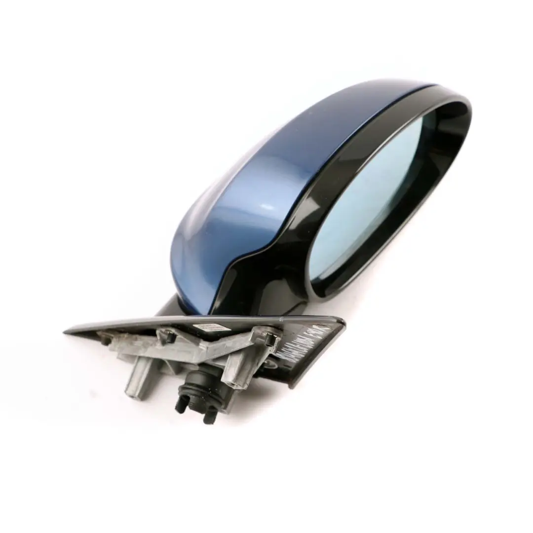 BMW 3 Series E90 1 M Sport Shadow Line Right O/S Heated Wing Mirror Le Mans Blue - SKU rhd-8046428-LMB1 - Part number 8046428