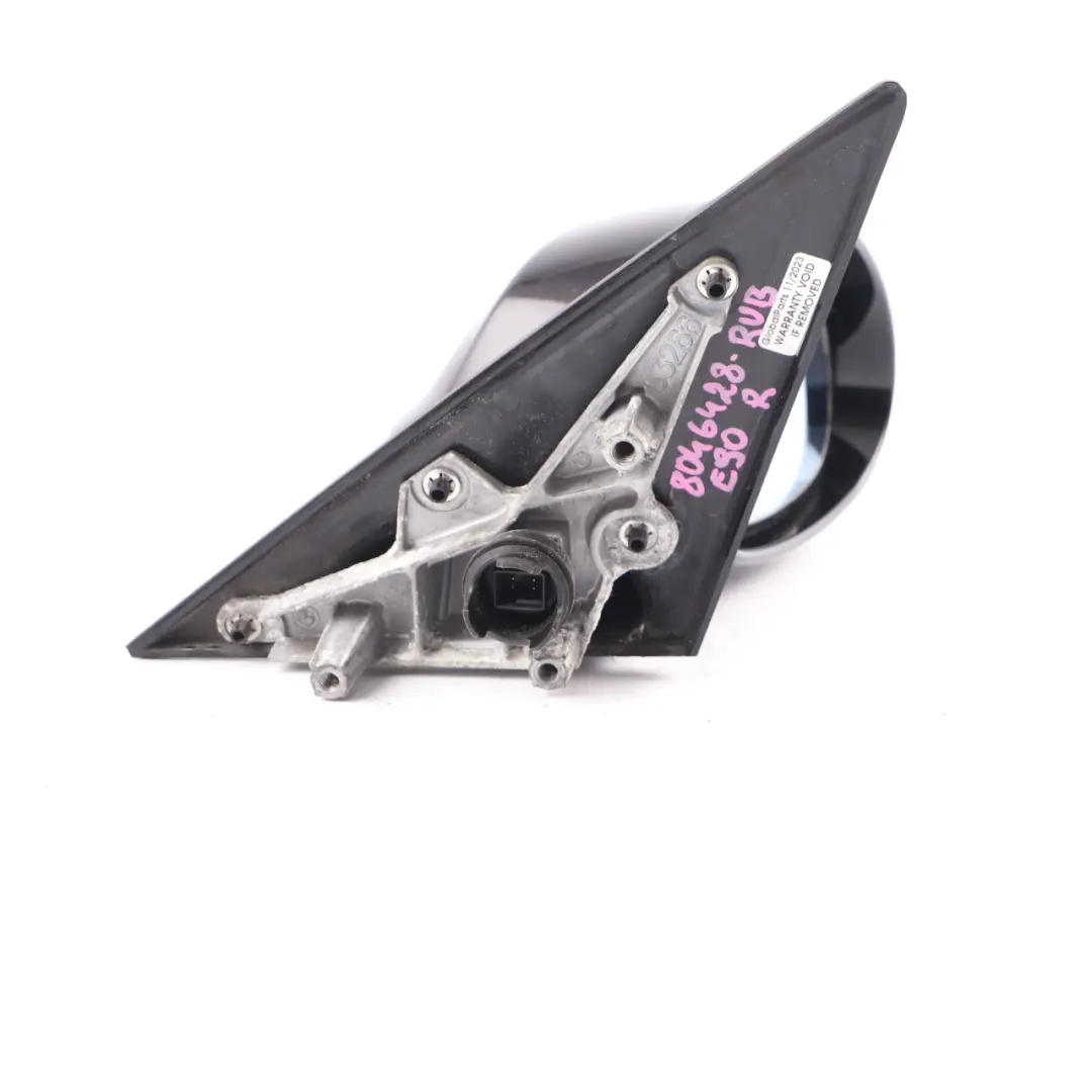 Wing Mirror BMW E90 E91 M Sport High Gloss Heated Right Door O/S Ruby Black S23 to with Part number 8046428 Wing Mirror BMW E90 E91 M Sport High Gloss Heated Right Door O/S Ruby Black S23 - SKU rhd-8046428-RUB - Part number 8046428