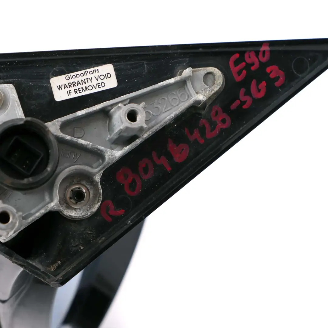 High Gloss Right Wing Mirror O/S Sparkling Graphite to BMW 3 Series 3 E90 M Sport with Part number 8046428 BMW 3 Series 3 E90 M Sport High Gloss Right Wing Mirror O/S Sparkling Graphite - SKU rhd-8046428-SG3 - Part number 8046428