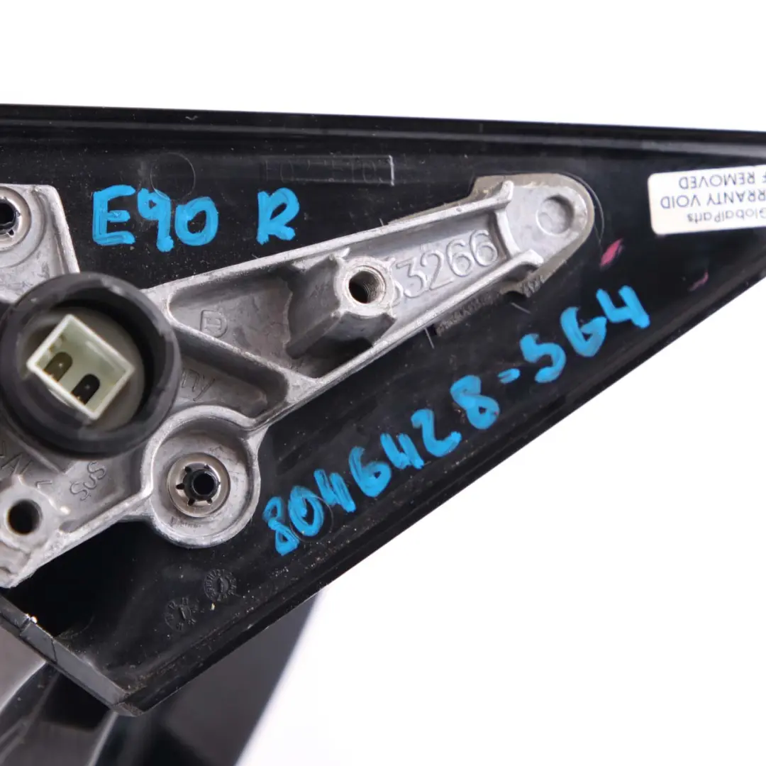 High Gloss Right Wing Mirror O/S Sparkling Graphite to BMW 3 Series 4 E90 M Sport with Part number 8046428 BMW 3 Series 4 E90 M Sport High Gloss Right Wing Mirror O/S Sparkling Graphite - SKU rhd-8046428-SG4 - Part number 8046428