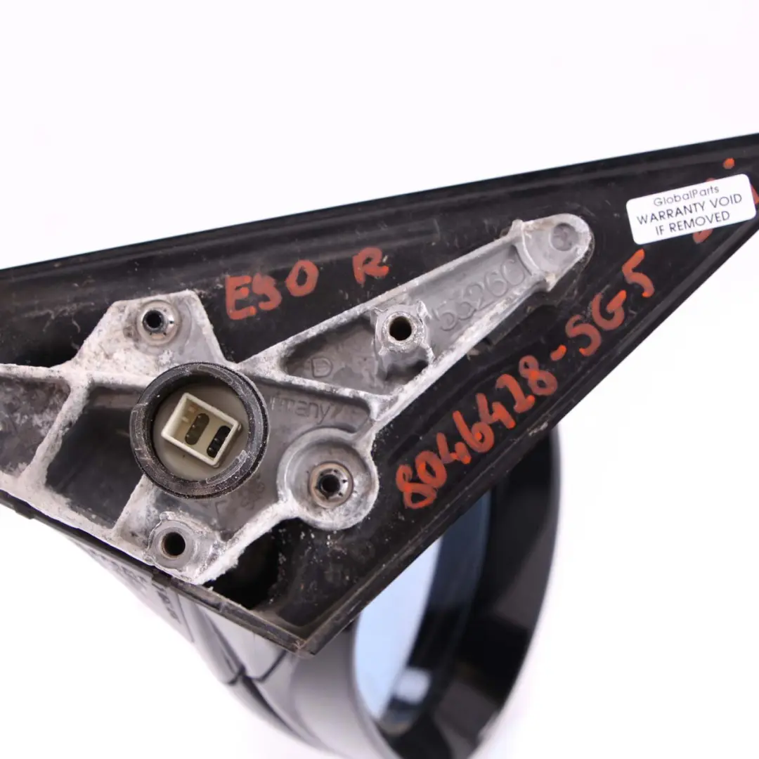 Wing Mirror BMW E90 6 M Sport High Gloss Right Door O/S Sparkling Graphite A22 to with Part number 8046428 Wing Mirror BMW E90 6 M Sport High Gloss Right Door O/S Sparkling Graphite A22 - SKU rhd-8046428-SG6 - Part number 8046428