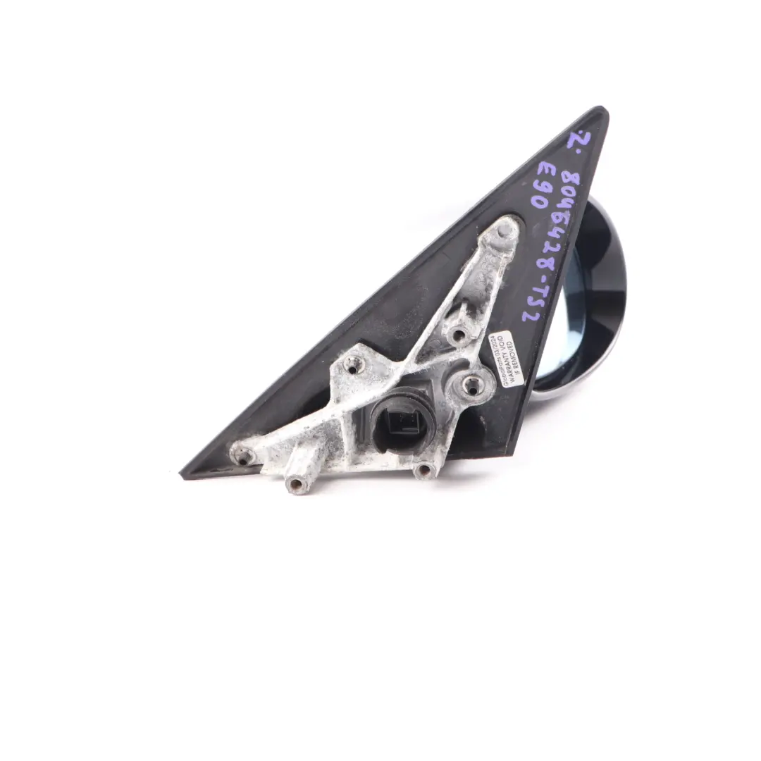 BMW 3 Series 2 E90 M Sport High Gloss Right Wing Mirror O/S Titansilber Silver - SKU rhd-8046428-TS2 - Part number 8046428