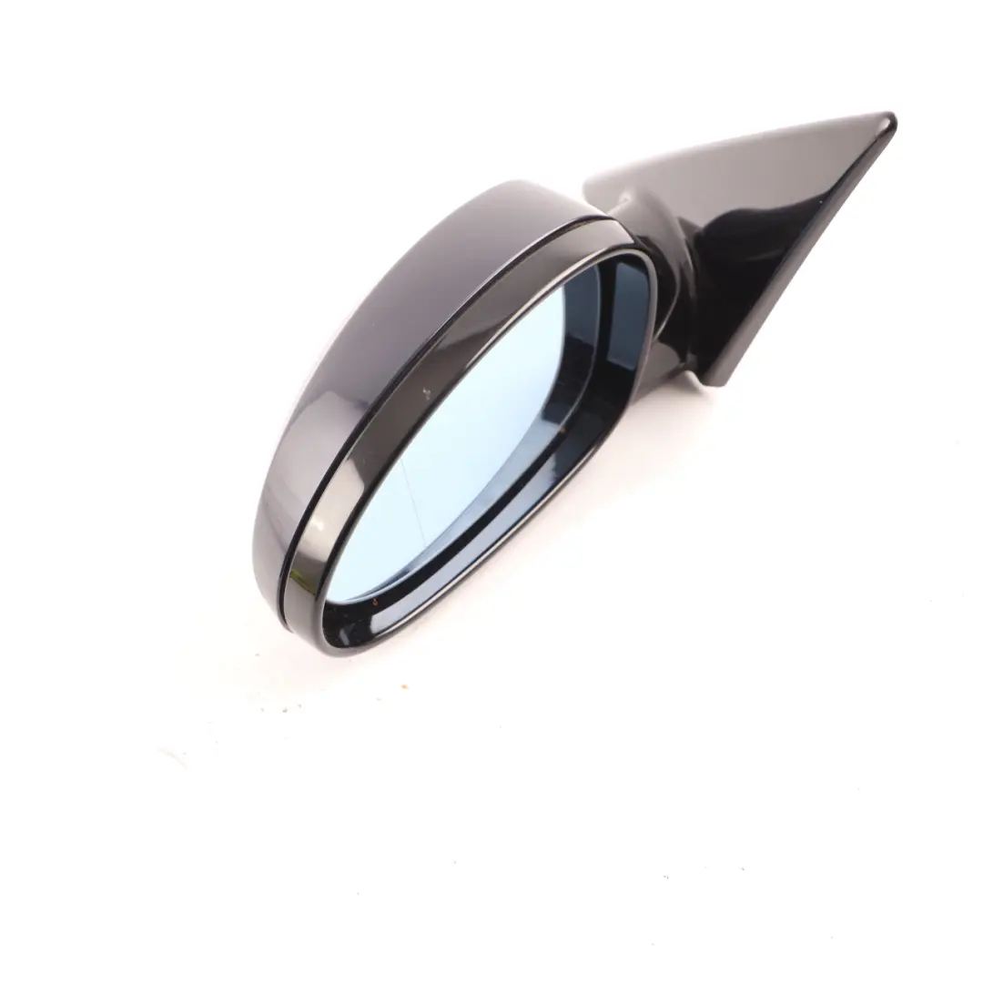 BMW E90 M Sport Heated Wing Mirror Power Fold Left N/S Monaco Blue - A35 - SKU rhd-8046435-MB - Part number 8046435