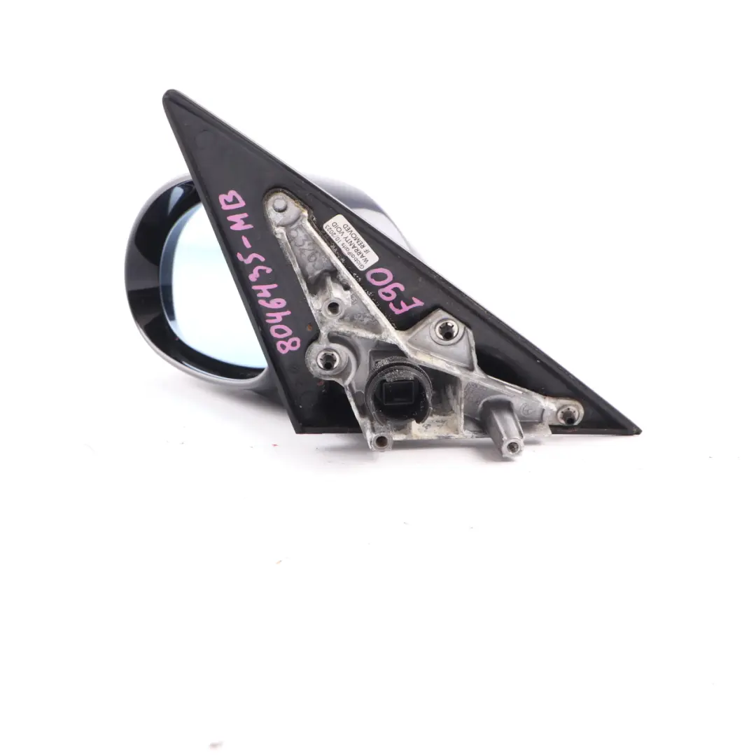 Heated Wing Mirror Power Fold Left N/S Monaco Blue - A35 to BMW E90 M Sport with Part number 8046435 BMW E90 M Sport Heated Wing Mirror Power Fold Left N/S Monaco Blue - A35 - SKU rhd-8046435-MB - Part number 8046435