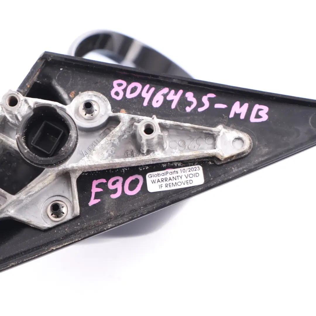 Heated Wing Mirror Power Fold Left N/S Monaco Blue - A35 to BMW E90 M Sport with Part number 8046435 BMW E90 M Sport Heated Wing Mirror Power Fold Left N/S Monaco Blue - A35 - SKU rhd-8046435-MB - Part number 8046435