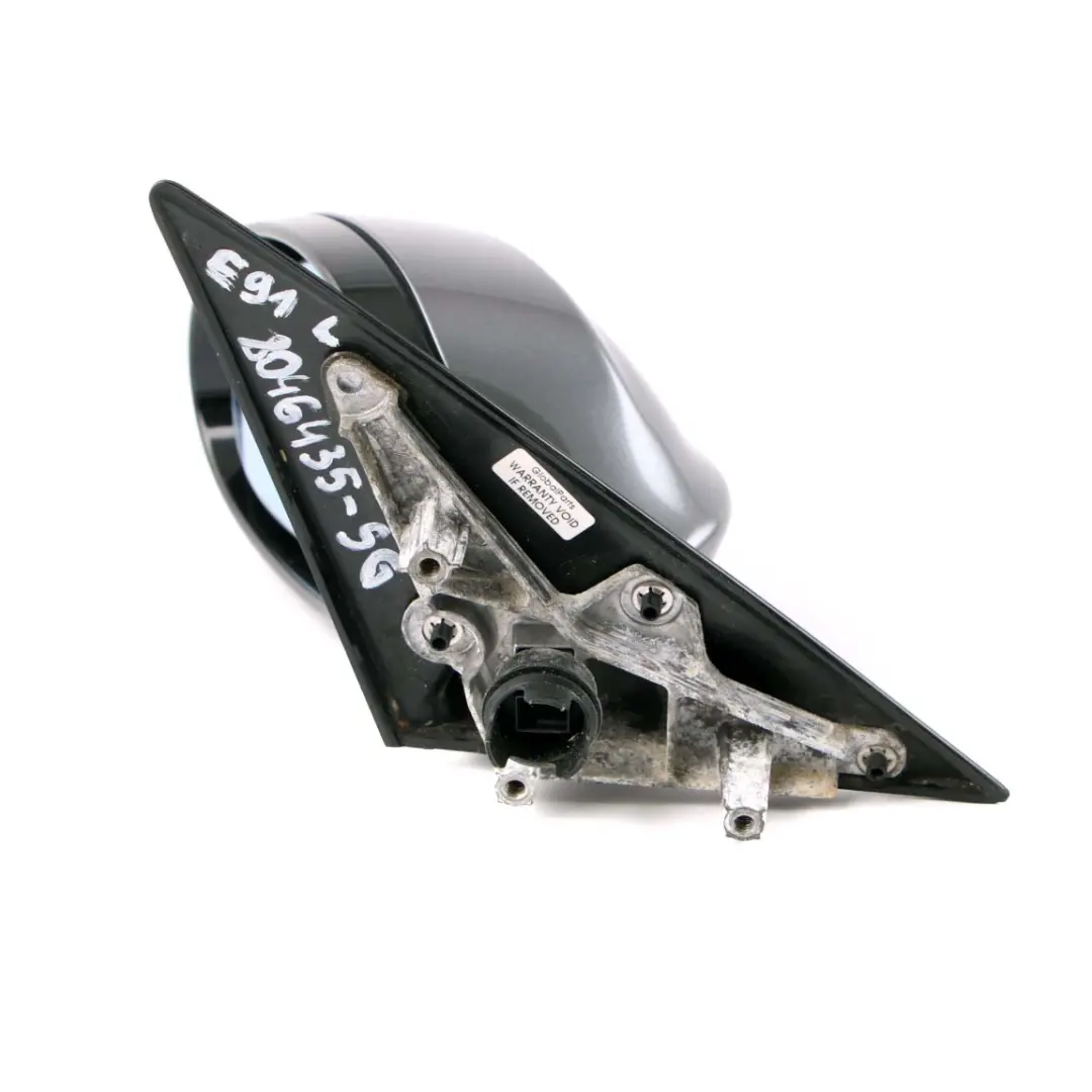 BMW 3 Series E90 M Sport Power Fold Left Wing Mirror N/S Sparkling Graphite A22 - SKU rhd-8046435-SG - Part number 8046435