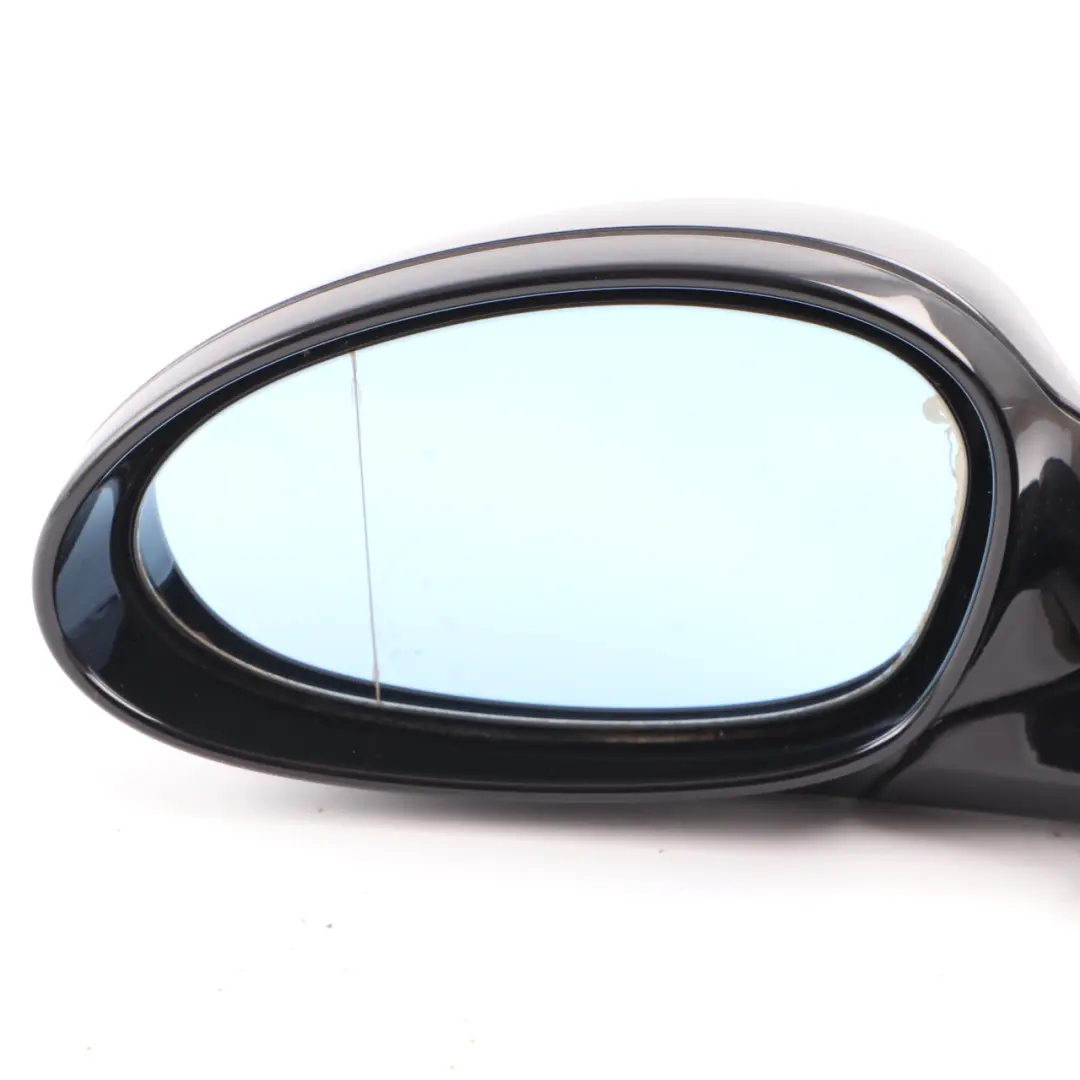 BMW E90 M Sport Wing Mirror Power Fold Left N/S Black Sapphire Metallic - 475 - SKU rhd-8046435-BS1 - Part number 8046435
