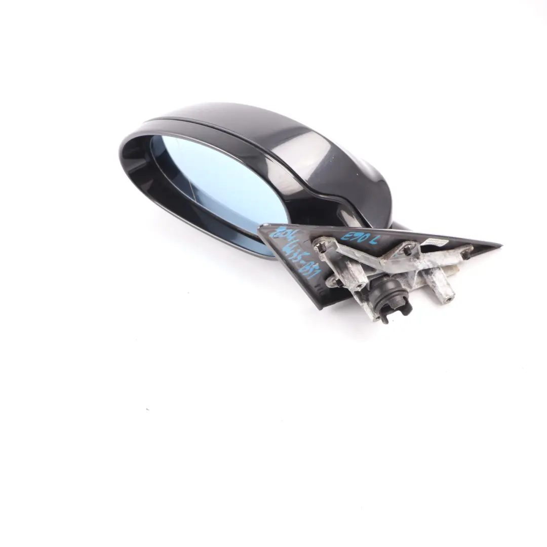 Wing Mirror Power Fold Left N/S Black Sapphire Metallic - 475 to BMW E90 M Sport with Part number 8046435 BMW E90 M Sport Wing Mirror Power Fold Left N/S Black Sapphire Metallic - 475 - SKU rhd-8046435-BS1 - Part number 8046435
