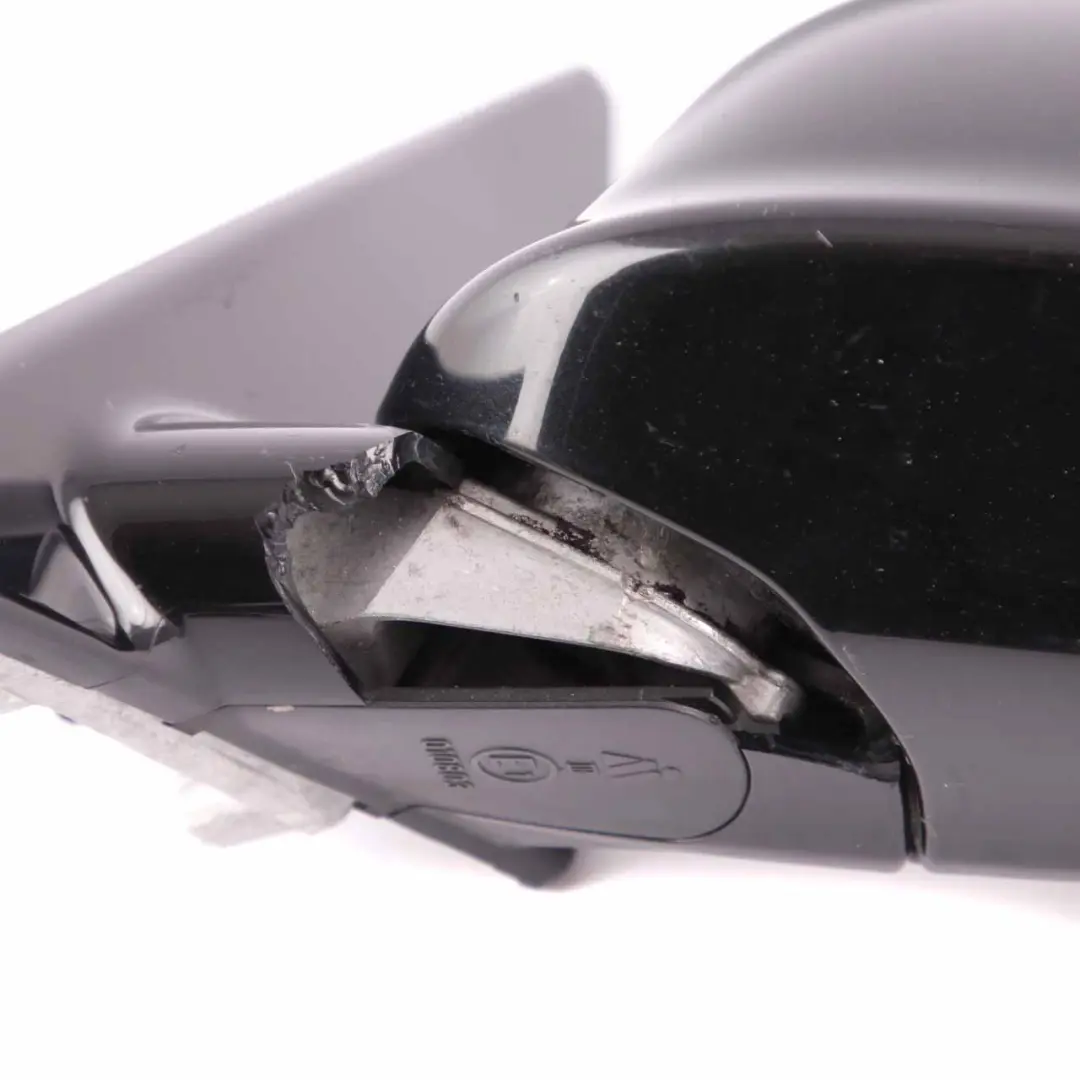 Wing Mirror BMW E90 1 M Sport High Gloss Auto Dip Left N/S Black Sapphire 475 to with Part number 8046439 Wing Mirror BMW E90 1 M Sport High Gloss Auto Dip Left N/S Black Sapphire 475 - SKU rhd-8046439-BS1 - Part number 8046439