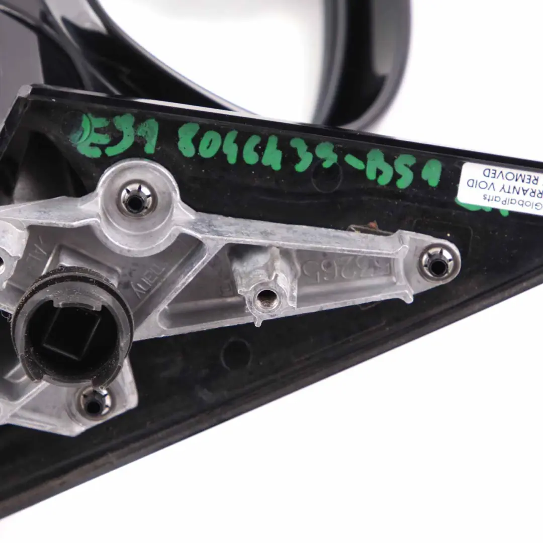 Wing Mirror BMW E90 1 M Sport High Gloss Auto Dip Left N/S Black Sapphire 475 to with Part number 8046439 Wing Mirror BMW E90 1 M Sport High Gloss Auto Dip Left N/S Black Sapphire 475 - SKU rhd-8046439-BS1 - Part number 8046439