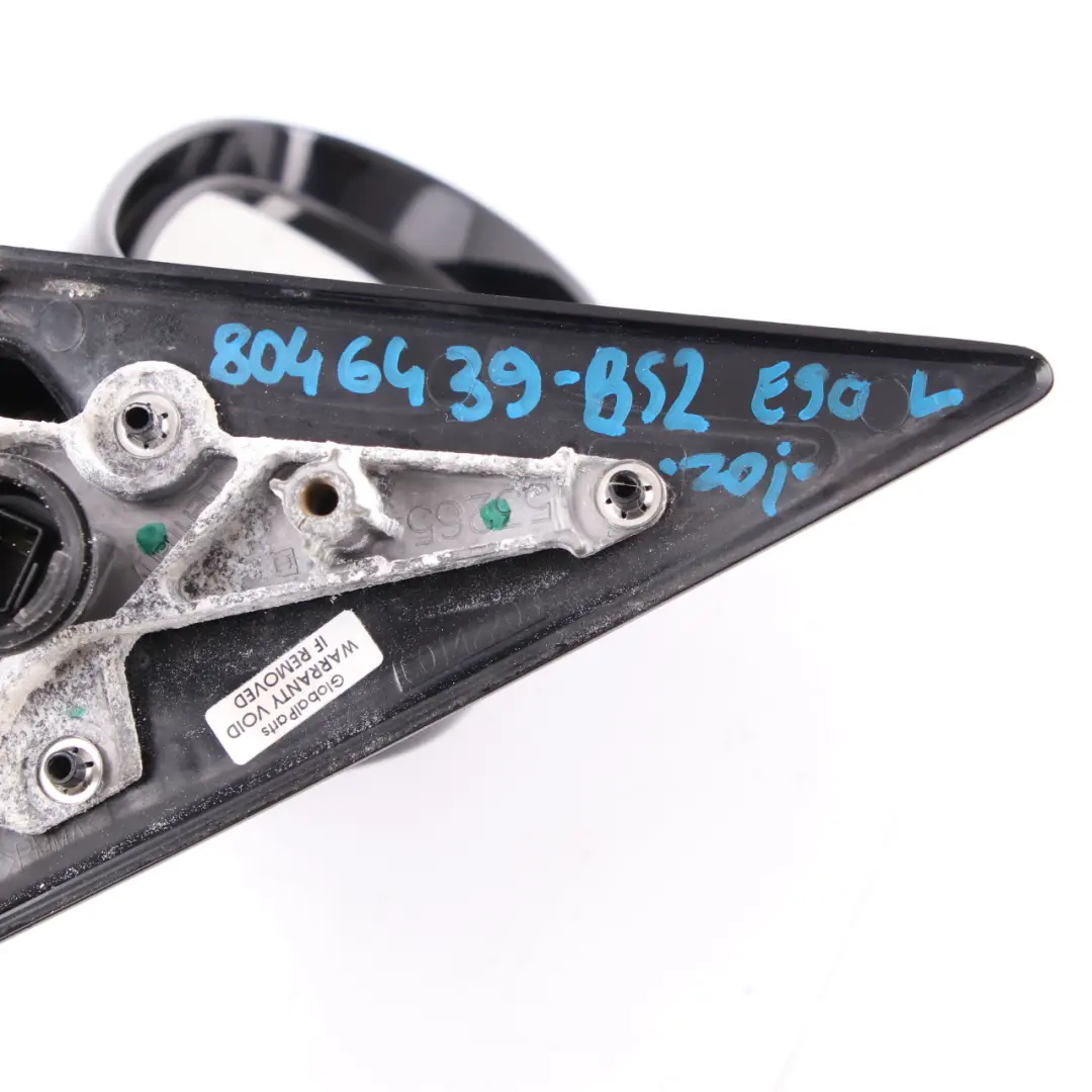 Wing Mirror BMW E90 2 M Sport High Gloss Auto Dip Left N/S Black Sapphire 475 to with Part number 8046439 Wing Mirror BMW E90 2 M Sport High Gloss Auto Dip Left N/S Black Sapphire 475 - SKU rhd-8046439-BS2 - Part number 8046439