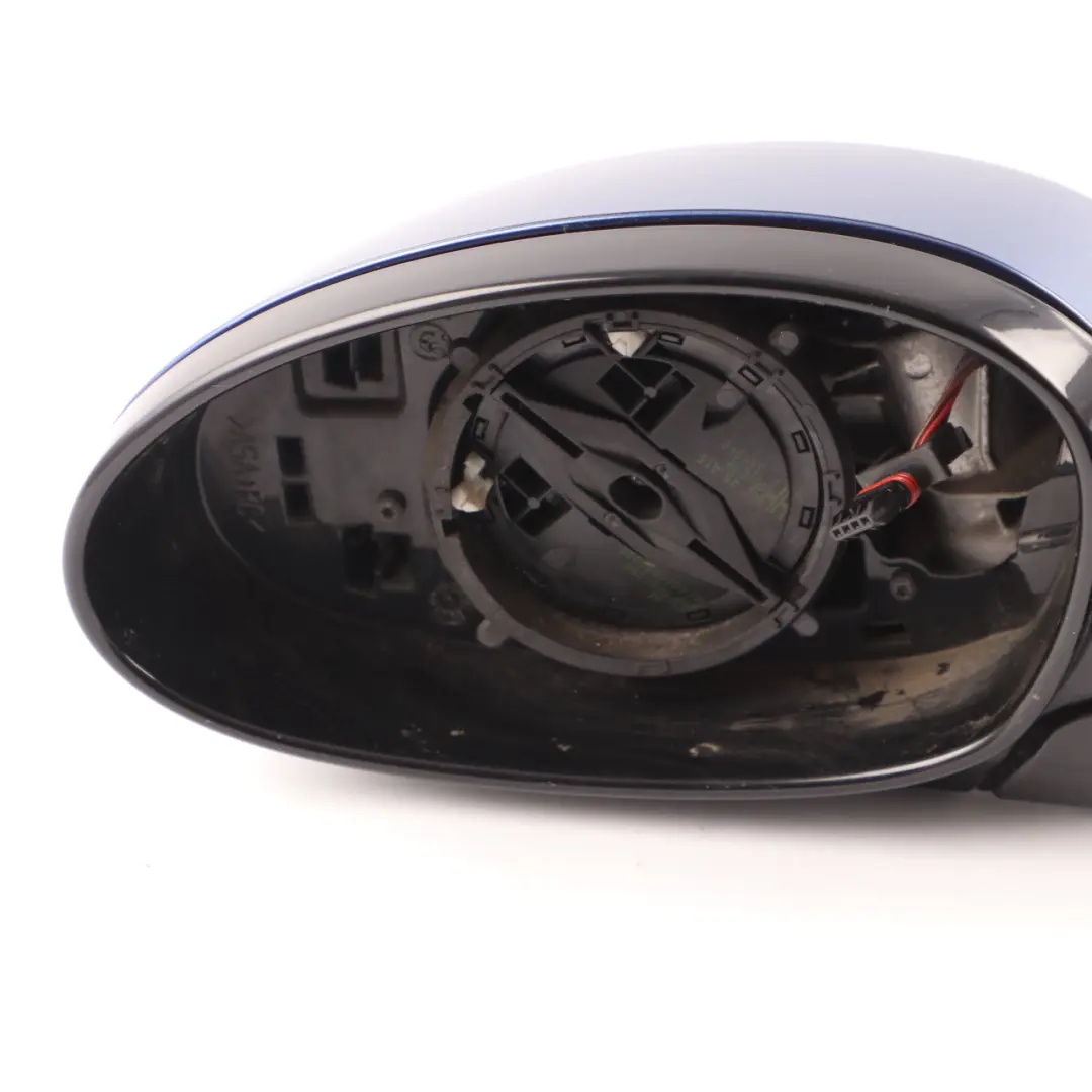 BMW E90 Wing Mirror M Sport High Gloss Auto Dip Left N/S Le Mans Blue - 381 - SKU rhd-8046439-LMB - Part number 8046439