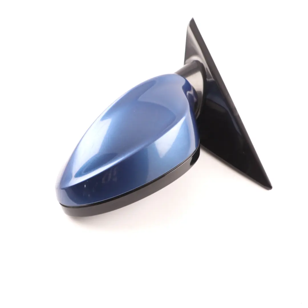 BMW E90 Wing Mirror M Sport High Gloss Auto Dip Left N/S Le Mans Blue - 381 - SKU rhd-8046439-LMB - Part number 8046439
