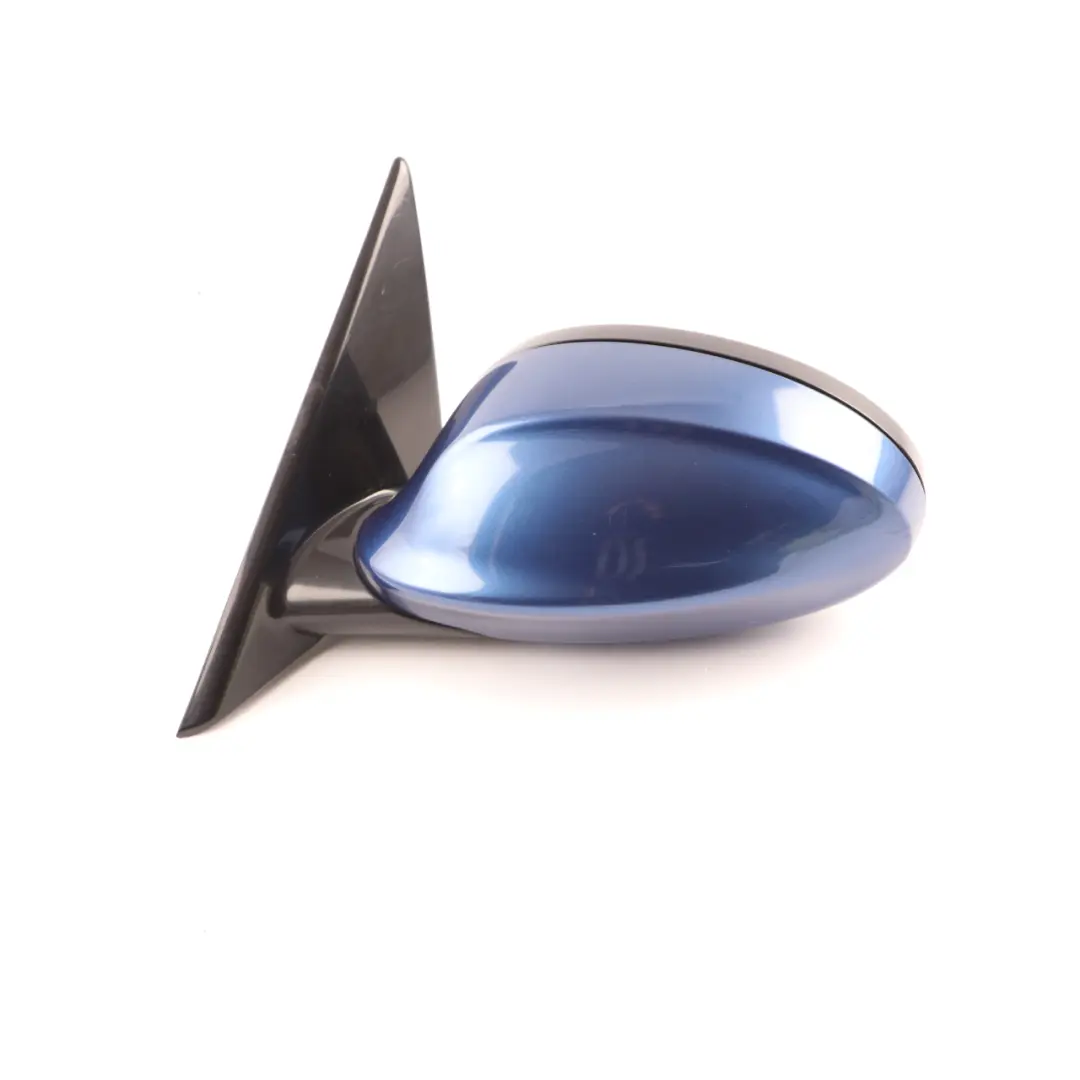 Wing Mirror M Sport High Gloss Auto Dip Left N/S Le Mans Blue - 381 to BMW E90 with Part number 8046439 BMW E90 Wing Mirror M Sport High Gloss Auto Dip Left N/S Le Mans Blue - 381 - SKU rhd-8046439-LMB - Part number 8046439