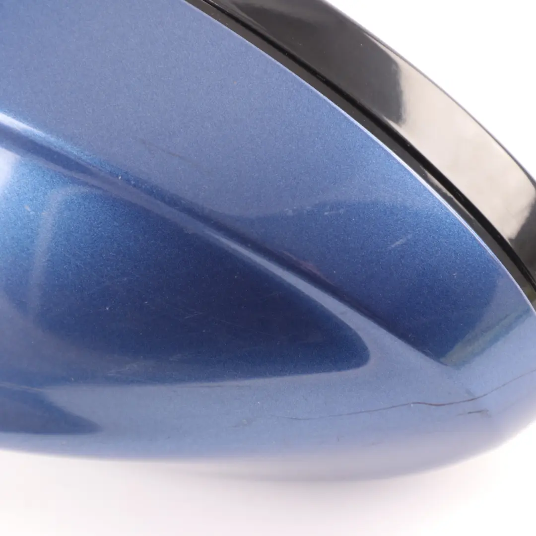Wing Mirror M Sport High Gloss Auto Dip Left N/S Le Mans Blue - 381 to BMW E90 with Part number 8046439 BMW E90 Wing Mirror M Sport High Gloss Auto Dip Left N/S Le Mans Blue - 381 - SKU rhd-8046439-LMB - Part number 8046439