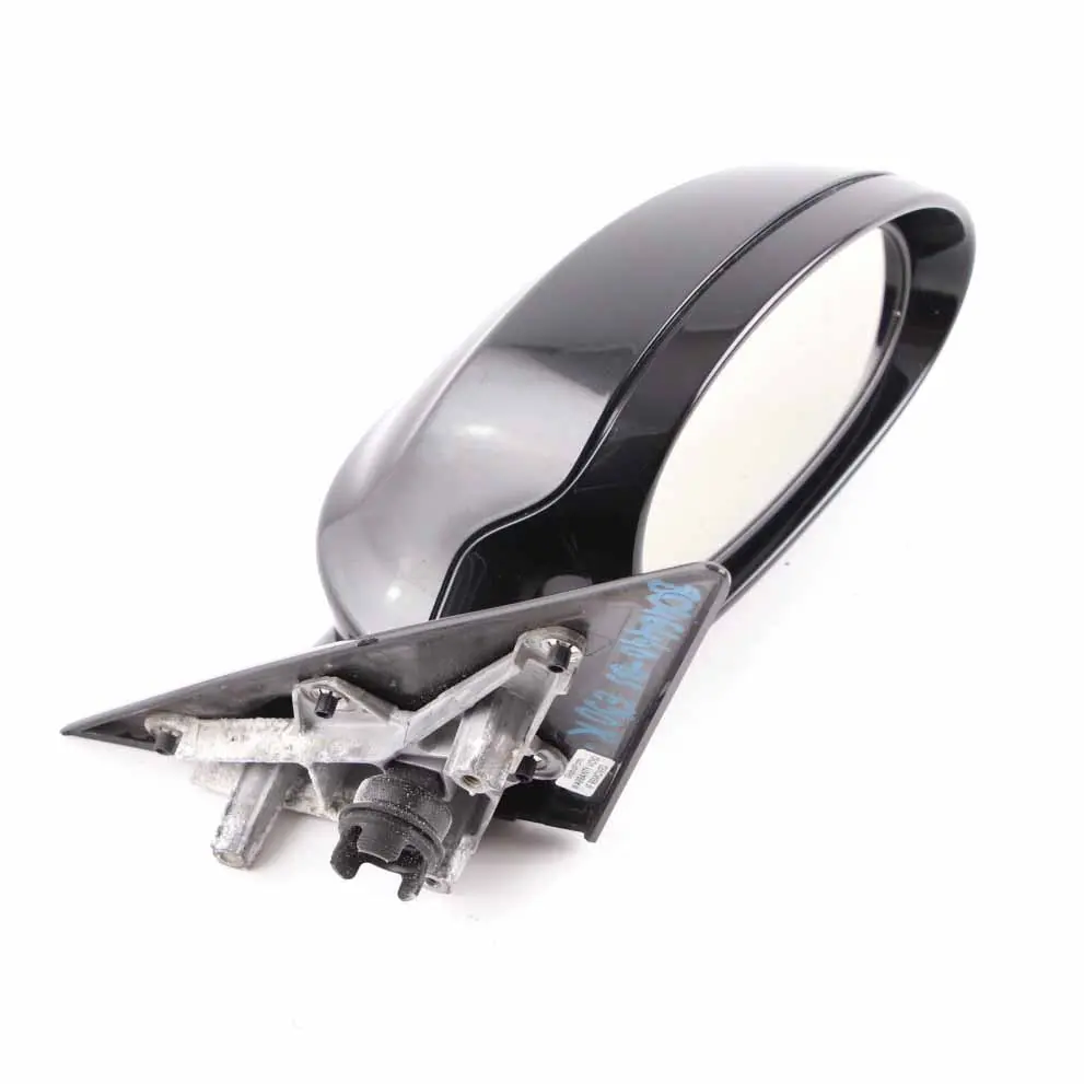 High Gloss Auto Dip Right Wing Mirror Black Sapphire Metallic to BMW E90 M Sport with Part number 8046440 BMW E90 M Sport High Gloss Auto Dip Right Wing Mirror Black Sapphire Metallic - SKU rhd-8046440-BS - Part number 8046440