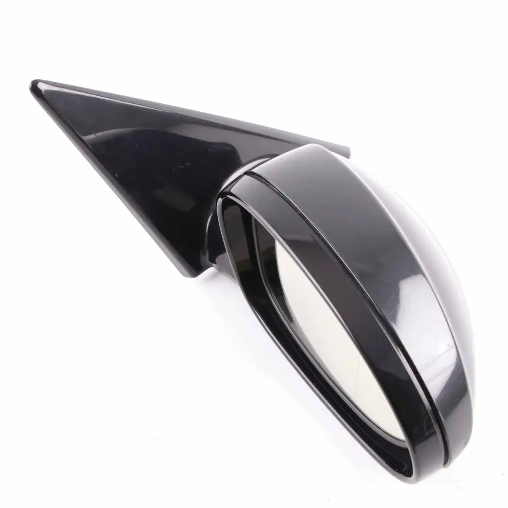 High Gloss Auto Dip Right Wing Mirror Black Sapphire Metallic to BMW E90 M Sport with Part number 8046440 BMW E90 M Sport High Gloss Auto Dip Right Wing Mirror Black Sapphire Metallic - SKU rhd-8046440-BS - Part number 8046440
