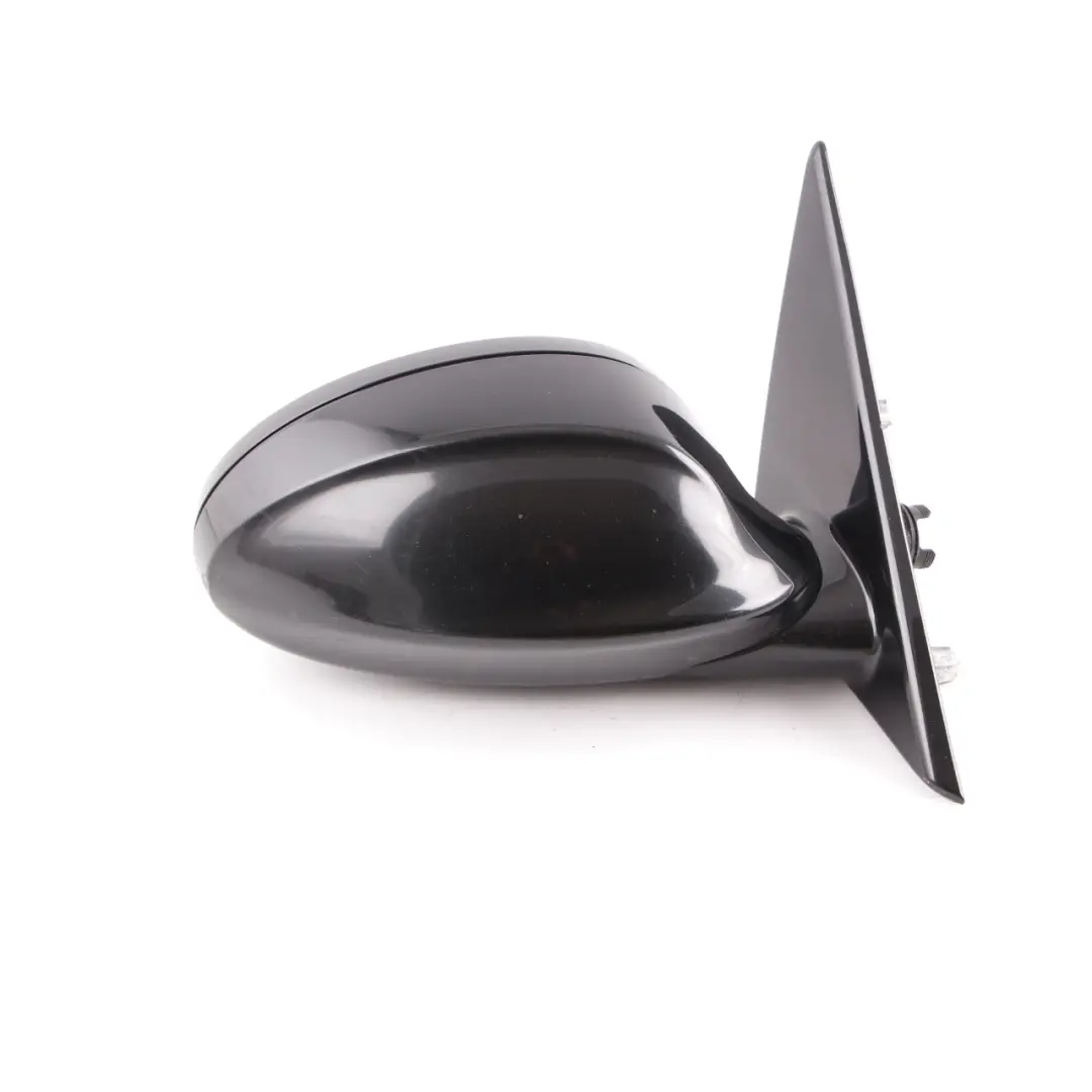High Gloss Auto Dip Right Wing Mirror Black Sapphire Metallic to BMW E90 M Sport with Part number 8046440 BMW E90 M Sport High Gloss Auto Dip Right Wing Mirror Black Sapphire Metallic - SKU rhd-8046440-BS - Part number 8046440