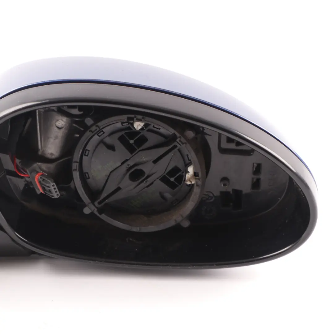 Wing Mirror M Sport High Gloss Auto Dip Right O/S Le Mans Blue - 381 to BMW E90 with Part number 8046440 BMW E90 Wing Mirror M Sport High Gloss Auto Dip Right O/S Le Mans Blue - 381 - SKU rhd-8046440-LMB - Part number 8046440