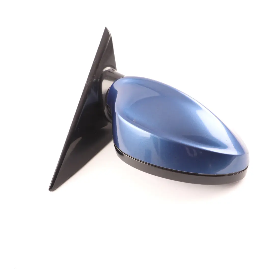 BMW E90 Wing Mirror M Sport High Gloss Auto Dip Right O/S Le Mans Blue - 381 - SKU rhd-8046440-LMB - Part number 8046440