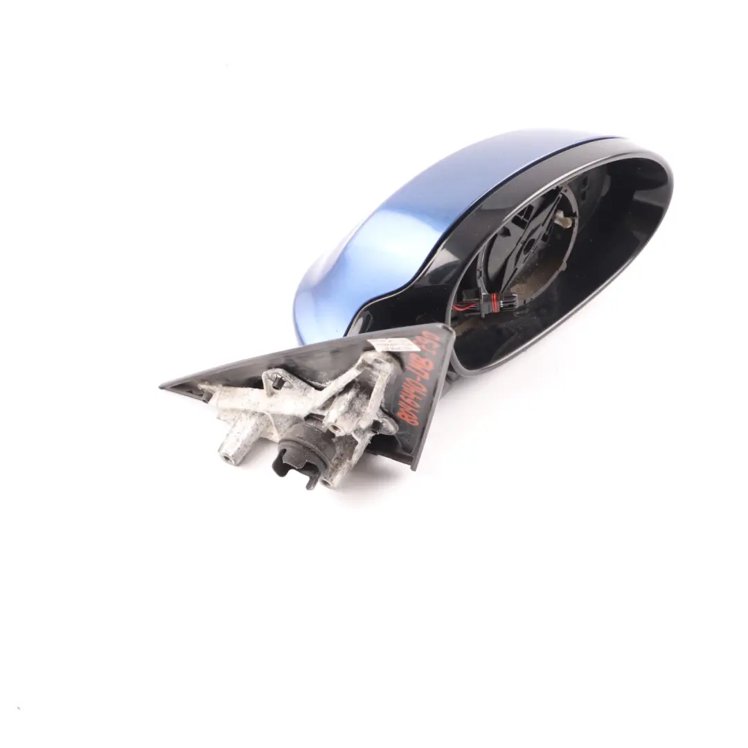 Wing Mirror M Sport High Gloss Auto Dip Right O/S Le Mans Blue - 381 to BMW E90 with Part number 8046440 BMW E90 Wing Mirror M Sport High Gloss Auto Dip Right O/S Le Mans Blue - 381 - SKU rhd-8046440-LMB - Part number 8046440