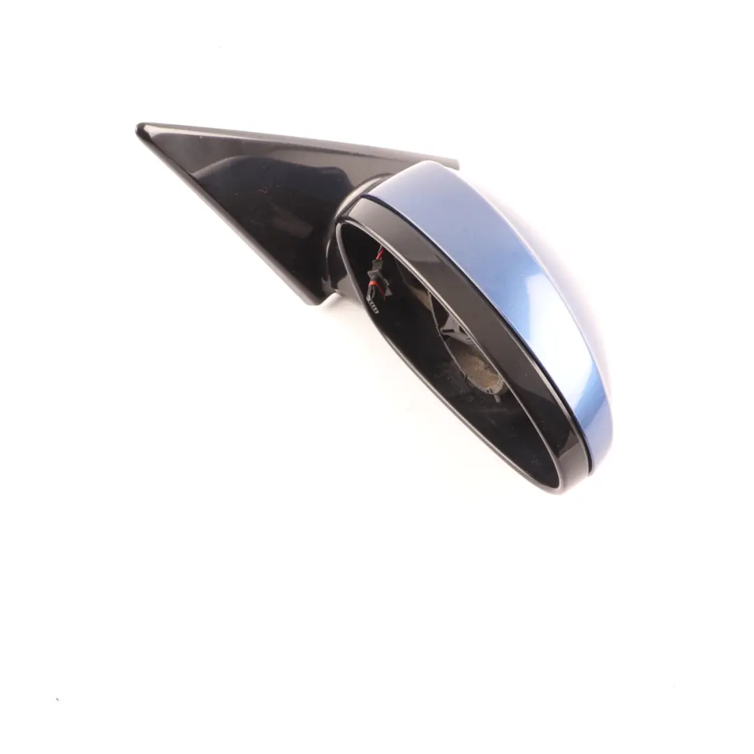 Wing Mirror M Sport High Gloss Auto Dip Right O/S Le Mans Blue - 381 to BMW E90 with Part number 8046440 BMW E90 Wing Mirror M Sport High Gloss Auto Dip Right O/S Le Mans Blue - 381 - SKU rhd-8046440-LMB - Part number 8046440