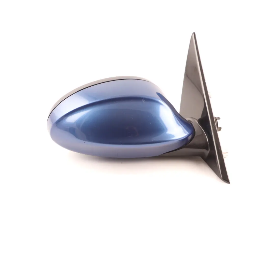 BMW E90 Wing Mirror M Sport High Gloss Auto Dip Right O/S Le Mans Blue - 381 - SKU rhd-8046440-LMB - Part number 8046440