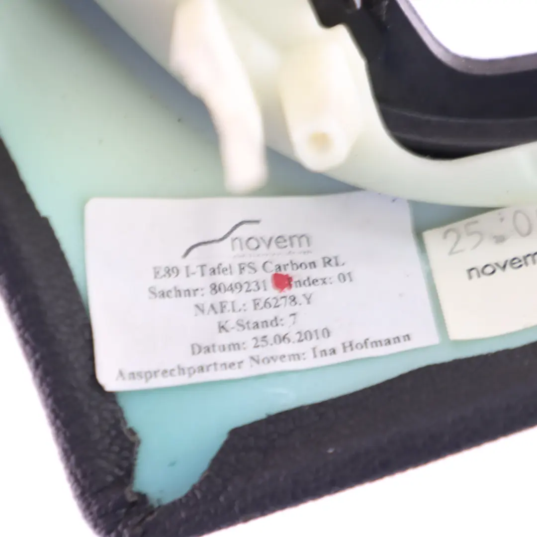 Interior Decor Trim Strip Cover Dashboard Aluminium Carbon to BMW Z4 E89 with Part number 8049231 BMW Z4 E89 Interior Decor Trim Strip Cover Dashboard Aluminium Carbon - SKU rhd-8049231 - Part number 8049231