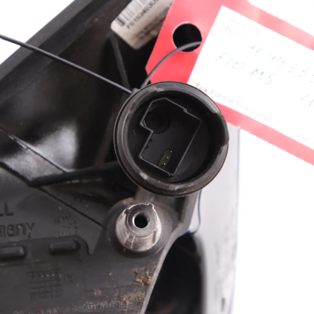 Wing Mirror BMW F10 M5 High Gloss Auto Dip Power Fold Left N/S Door Black to with Part number 8049333 Wing Mirror BMW F10 M5 High Gloss Auto Dip Power Fold Left N/S Door Black - SKU rhd-8049333-BLK1 - Part number 8049333