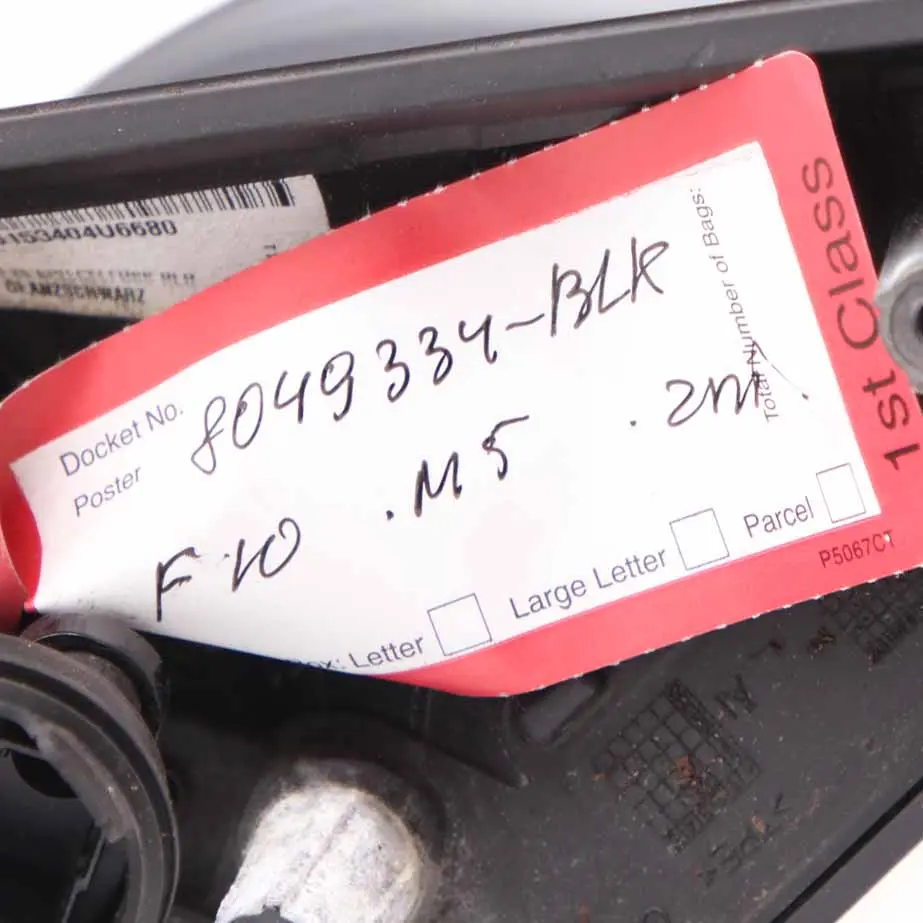 Wing Mirror BMW F10 M5 High Gloss Auto Dip Power Fold Right O/S Door Black to with Part number 8049334 Wing Mirror BMW F10 M5 High Gloss Auto Dip Power Fold Right O/S Door Black - SKU rhd-8049334-BLK - Part number 8049334