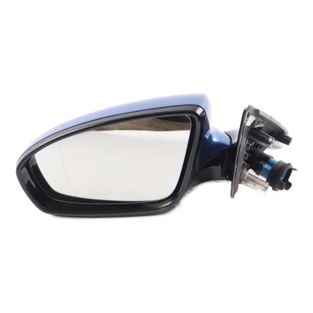 Wing Mirror High Gloss Auto Dip Door Left N/S Monte Carlo Blue B05 to BMW F10 M5 with Part number 8049391 BMW F10 M5 Wing Mirror High Gloss Auto Dip Door Left N/S Monte Carlo Blue B05 - SKU rhd-8049391-MCB - Part number 8049391