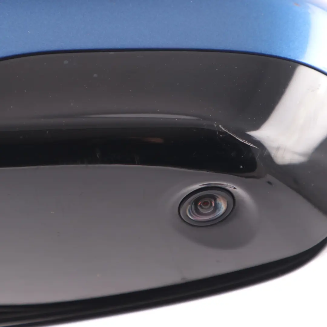 Wing Mirror High Gloss Auto Dip Door Left N/S Monte Carlo Blue B05 to BMW F10 M5 with Part number 8049391 BMW F10 M5 Wing Mirror High Gloss Auto Dip Door Left N/S Monte Carlo Blue B05 - SKU rhd-8049391-MCB - Part number 8049391
