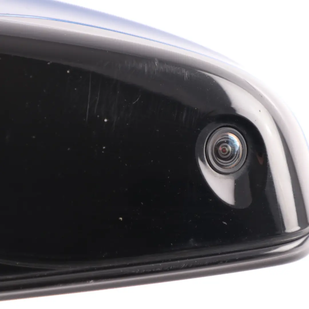 Wing Mirror High Gloss Auto Dip Door Left N/S Monte Carlo Blue B05 to BMW F10 M5 with Part number 8049391 BMW F10 M5 Wing Mirror High Gloss Auto Dip Door Left N/S Monte Carlo Blue B05 - SKU rhd-8049391-MCB - Part number 8049391