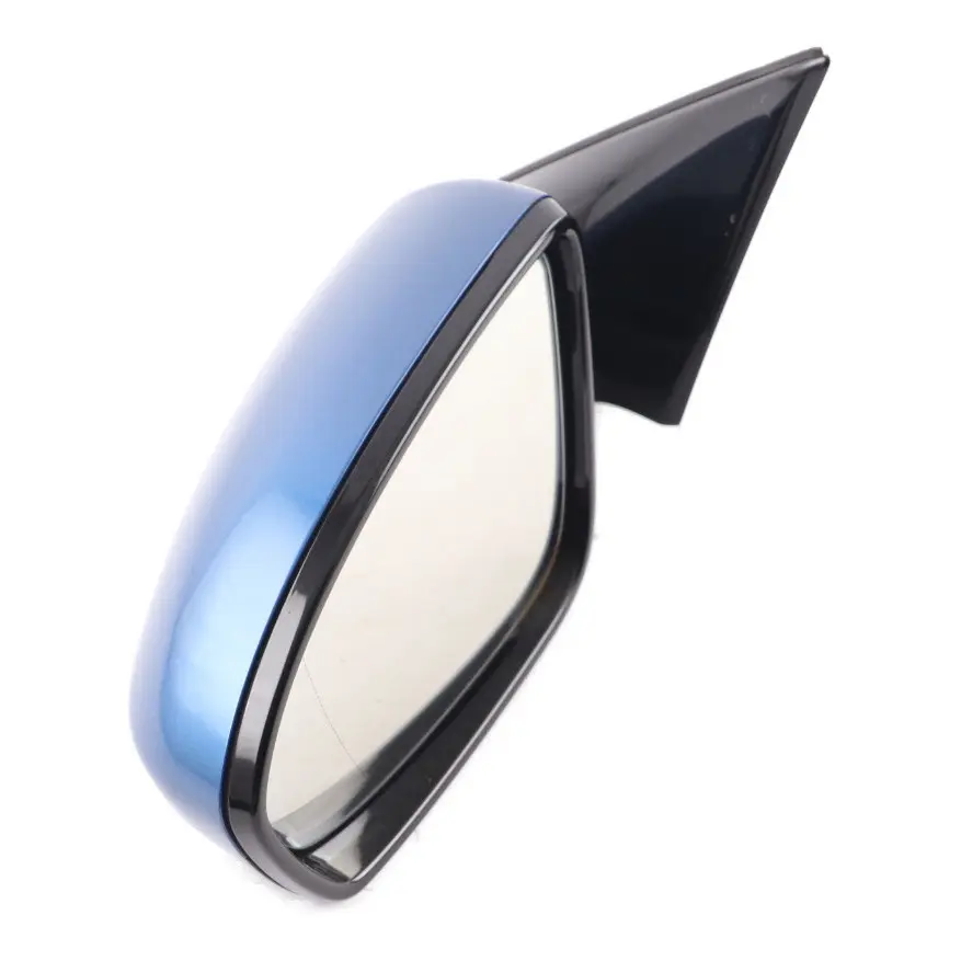 Wing Mirror High Gloss Auto Dip Door Left N/S Monte Carlo Blue B05 to BMW F10 M5 with Part number 8049391 BMW F10 M5 Wing Mirror High Gloss Auto Dip Door Left N/S Monte Carlo Blue B05 - SKU rhd-8049391-MCB - Part number 8049391