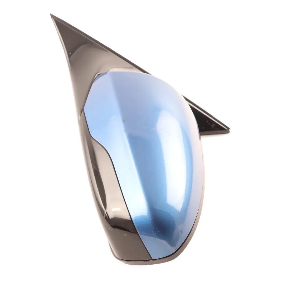 Wing Mirror High Gloss Auto Dip Door Left N/S Monte Carlo Blue B05 to BMW F10 M5 with Part number 8049391 BMW F10 M5 Wing Mirror High Gloss Auto Dip Door Left N/S Monte Carlo Blue B05 - SKU rhd-8049391-MCB - Part number 8049391