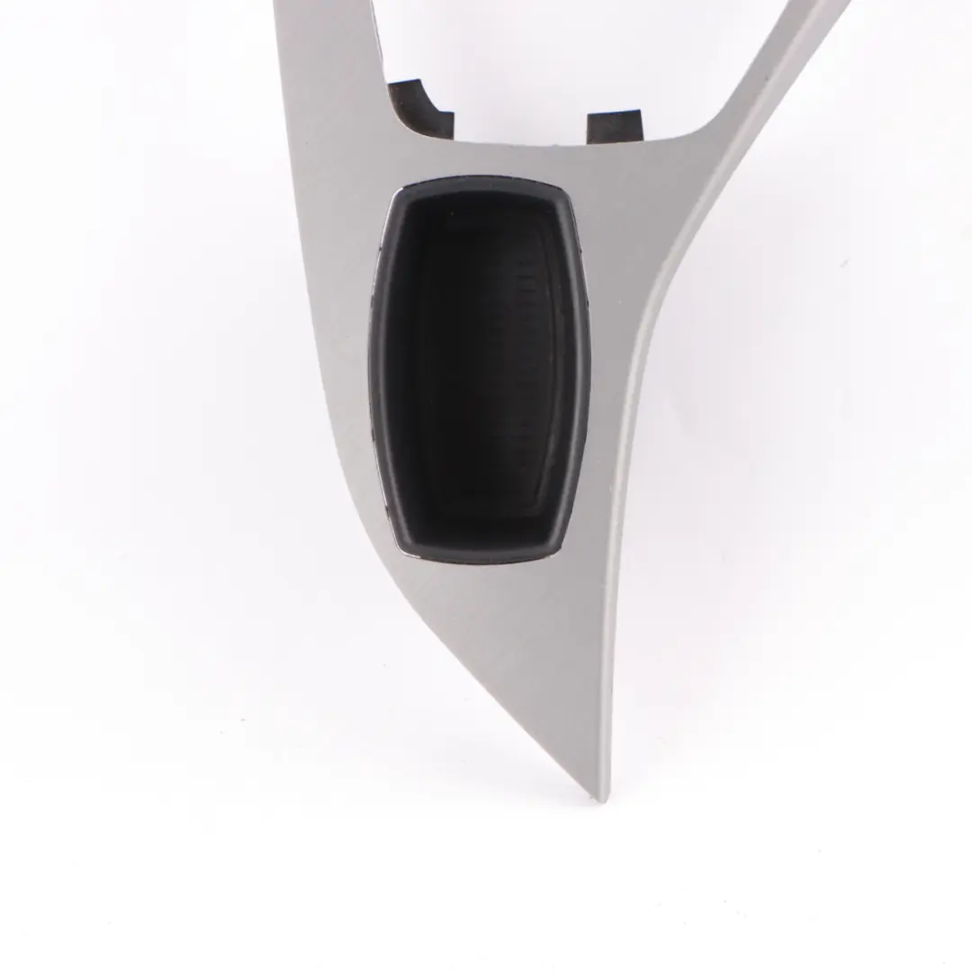 Centre Console Trim Cover Ash Decor Aluminium Cross Ground to BMW X1 E84 with Part number 8049408 BMW X1 E84 Centre Console Trim Cover Ash Decor Aluminium Cross Ground - SKU rhd-8049408 - Part number 8049408