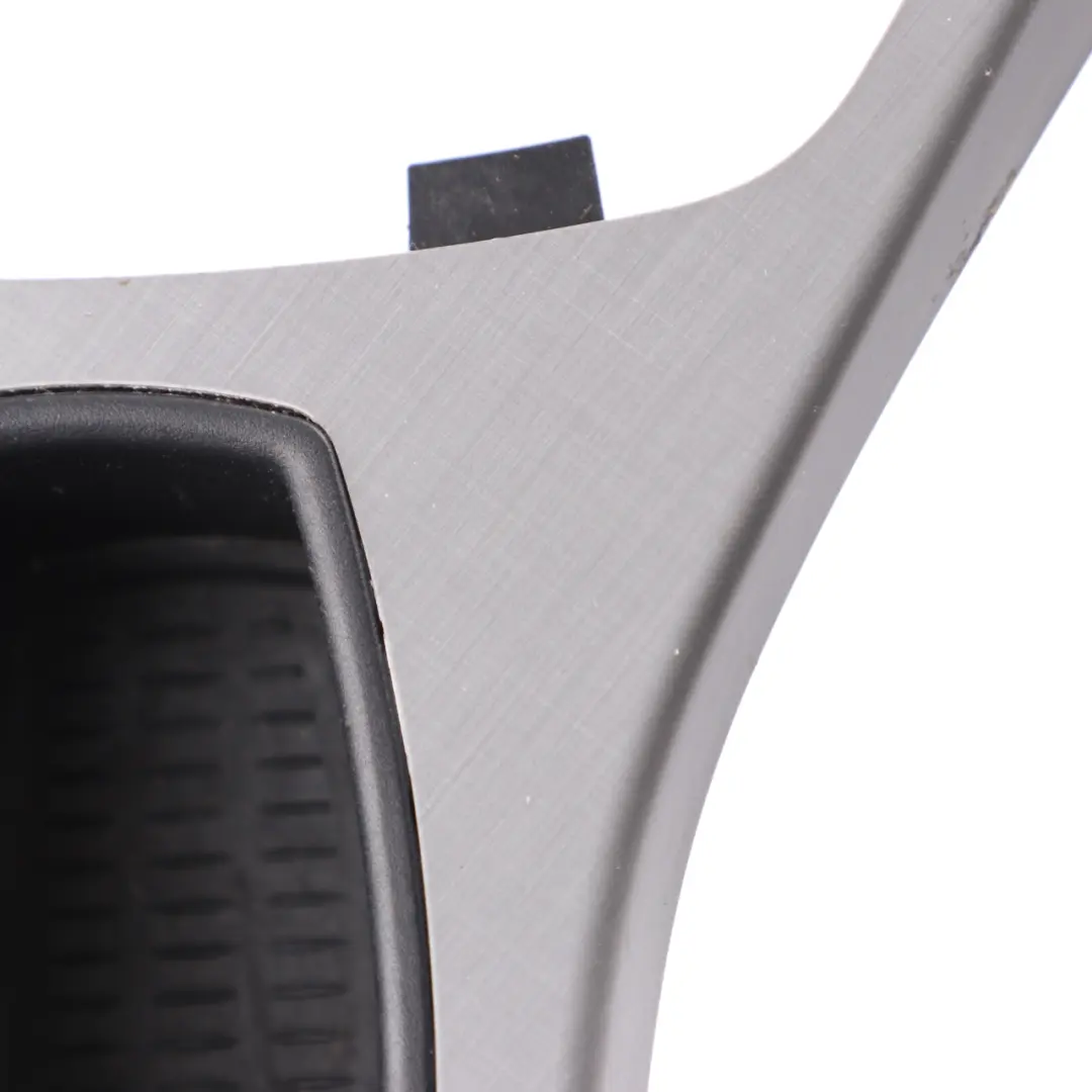 Centre Console Trim Cover Ash Decor Aluminium Cross Ground to BMW X1 E84 with Part number 8049408 BMW X1 E84 Centre Console Trim Cover Ash Decor Aluminium Cross Ground - SKU rhd-8049408 - Part number 8049408