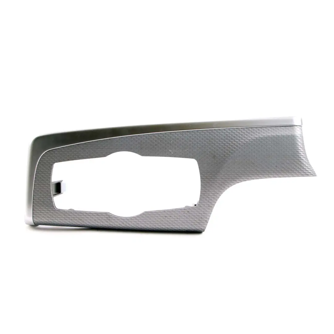 Decor Trim Dashboard I-panel Cover Hexagonal Alu Perlglanz Chrom to BMW F10 F11 with Part number 8050169 BMW F10 F11 Decor Trim Dashboard I-panel Cover Hexagonal Alu Perlglanz Chrom - SKU rhd-8050169 - Part number 8050169