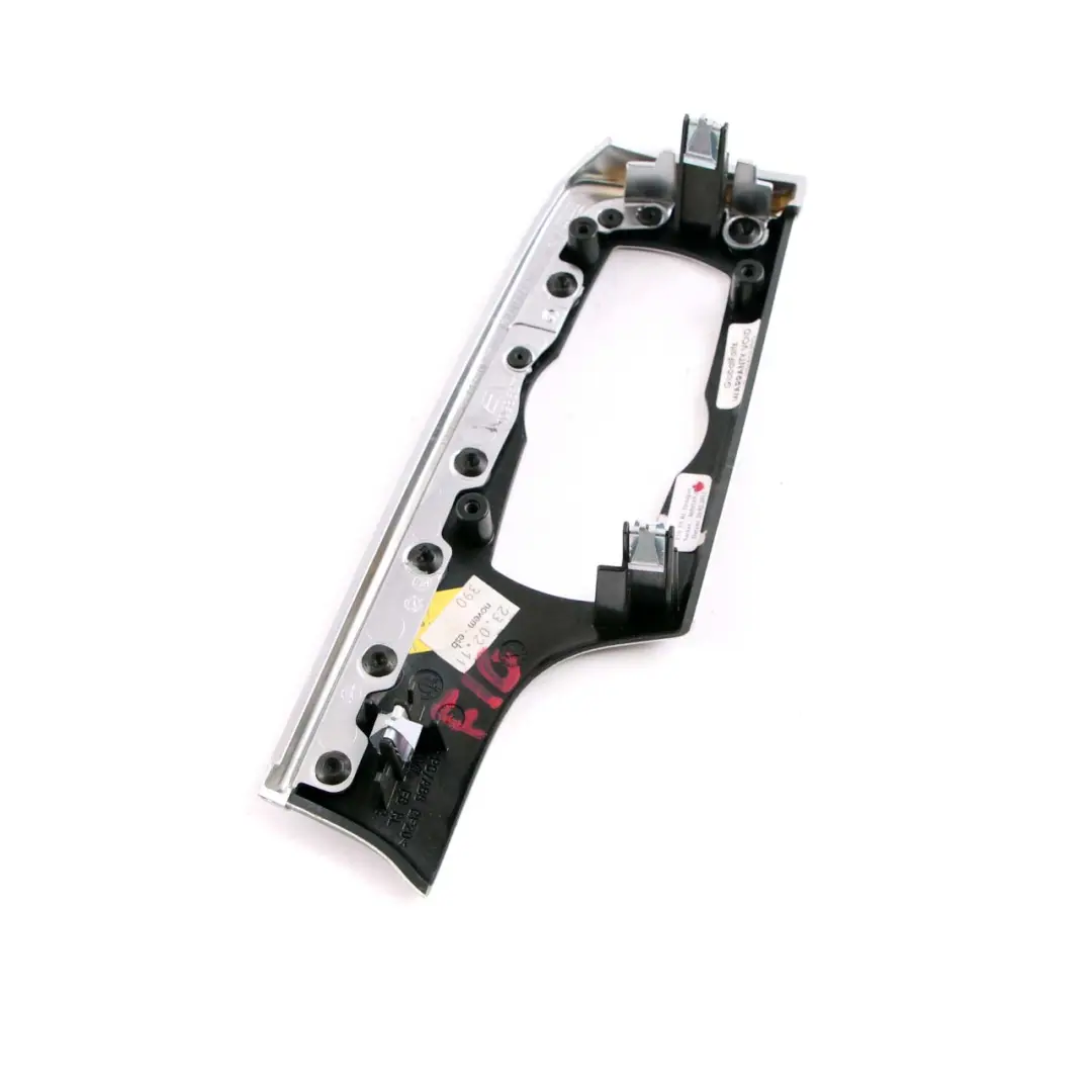 Decor Trim Dashboard I-panel Cover Hexagonal Alu Perlglanz Chrom to BMW F10 F11 with Part number 8050169 BMW F10 F11 Decor Trim Dashboard I-panel Cover Hexagonal Alu Perlglanz Chrom - SKU rhd-8050169 - Part number 8050169